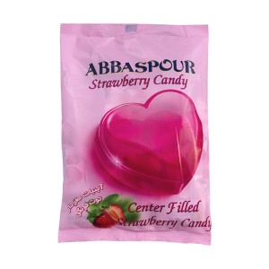 Adrin Strawberry Flavored Center Filled Candy