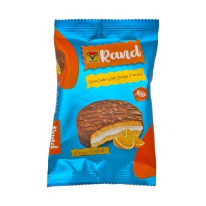 Adrin Orange Flavored Cocoa Coted Twins Biscuit