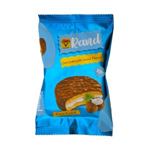 Adrin Coconut Flavored Cocoa Coted Twins Biscuit