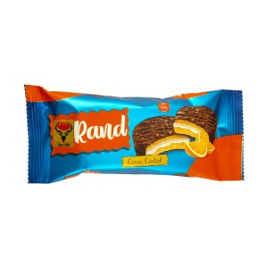 Adrin Twin Cocoa Coted Sandwich Biscuit With Orange Marshmallow