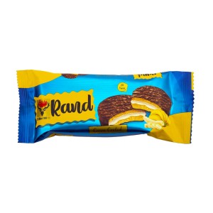 Adrin Twin Cocoa Coted Sandwich Biscuit With Banana Marshmallow