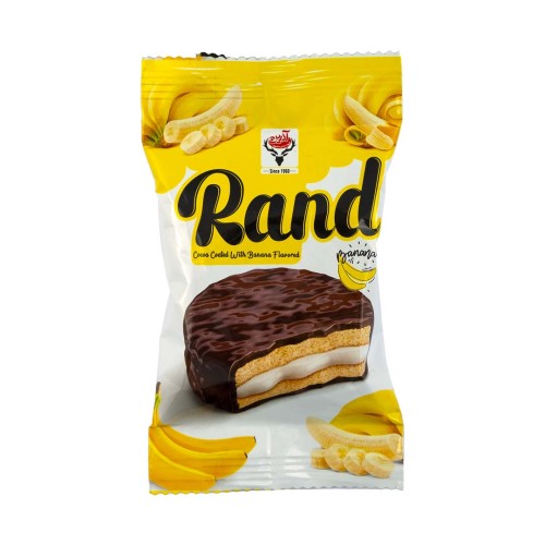 Adrin Small Cocoa Coted Sandwich Biscuit With Banana Marshmallow