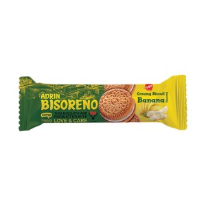 Adrin Banana Flavored Creamy Biscuit