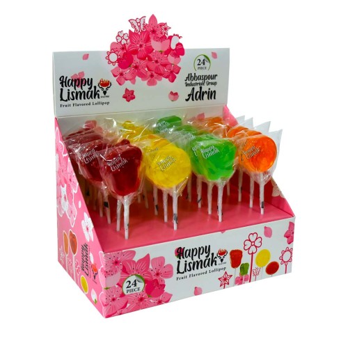 Adrin Crystal Fruit Flavored Lollipop