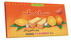 Orange Flavored Cream Filled Wafer